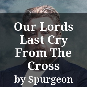 Our Lords Last Cry From The Cross