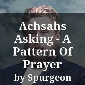 Achsahs Asking - A Pattern Of Prayer