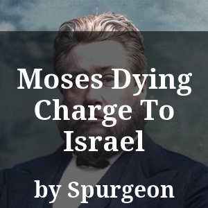 Moses Dying Charge To Israel