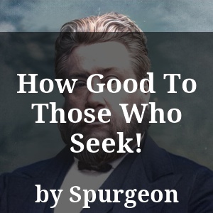 How Good To Those Who Seek!