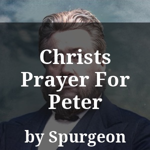 Christs Prayer For Peter