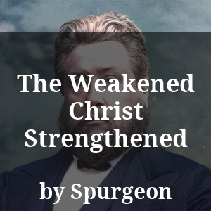 The Weakened Christ Strengthened