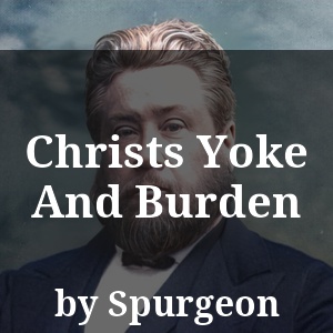 Christs Yoke And Burden