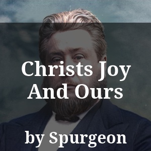 Christs Joy And Ours