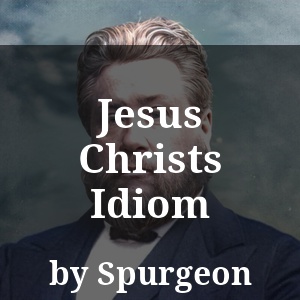 Jesus Christs Idiom