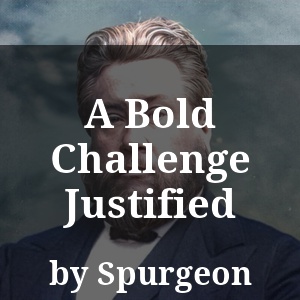 A Bold Challenge Justified