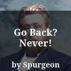 Go Back? Never!