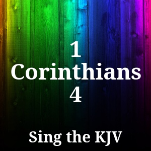 1 Corinthians 4