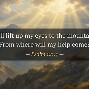 Psalm 121 Song - I Will Lift Up My Eyes to the Mountains | UPDV Bible
