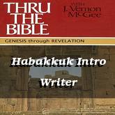 Habakkuk Intro Writer