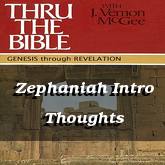 Zephaniah Intro Thoughts