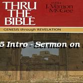 Matthew 5 Intro - Sermon on the Mount