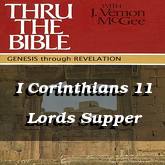 I Corinthians 11 Lords Supper