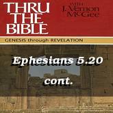 Ephesians 5.20 cont.
