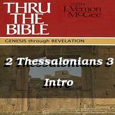 2 Thessalonians 3 Intro