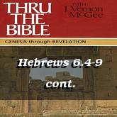 Hebrews 6.4-9 cont.