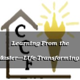 Learning From the Master—Life-Transforming Questions